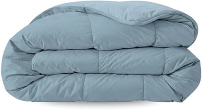 Zelesta Pure Uni Katoen Zomerdekbed - Pastelblauw 200x200cm