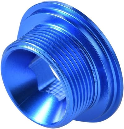Aluminium Crank Arm Bevestigingsschroeven voor Fietsen - Ondersteuning voor Bottom Bracket en Crankset (Blauw)