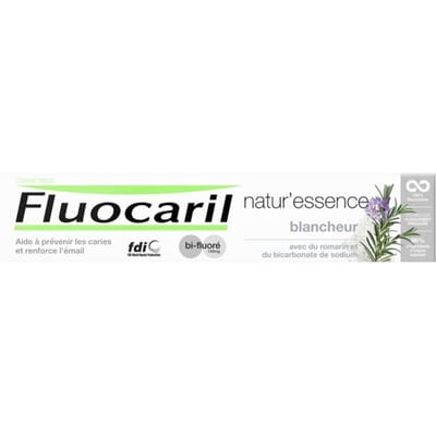 Dentifrice - Fluocaril - Natur'Essence - 75ml - Vegan - Blancheur naturelle