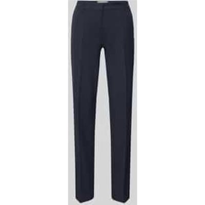 broek met persplooien en achterzak
