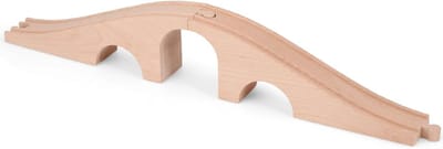 Houten spoorbaan accessoires voor spoorwegbruggen, tunnels en boogbruggen met andere railsystemen