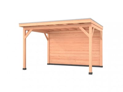 Douglas overkapping, 400 x 300, met achterwand, Westwood Comfort Plus