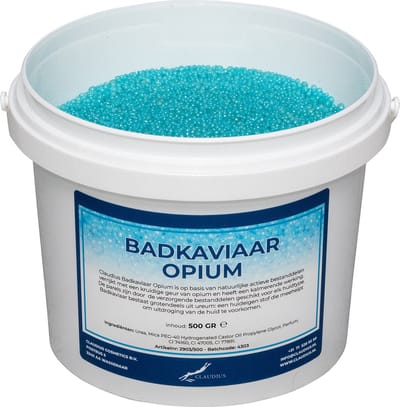 Badkaviaar Opium - 500 gram - bad parels voor in bad