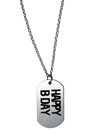 Akyol - happy b day ketting - Verjaardag - familie vrienden - cadeau