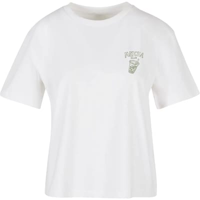 Dames-T-shirt Miss Tee Matcha Club Good Mood