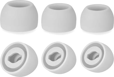 Ibley ComfortFit Siliconen tips voor Samsung Galaxy buds pro wit - Siliconen Earplug - S/M/L formaat - 3 paar - 3 maten