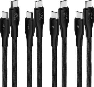 Oplader kabel geschikt voor Samsung galaxy telefoon en tablet - Usb C naar usb C - Oplaadkabel - 4 stuks - 1m