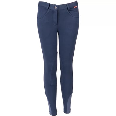 Red Horse Paardrijbroek Topper Meisjes Katoen Blauw Maat 116