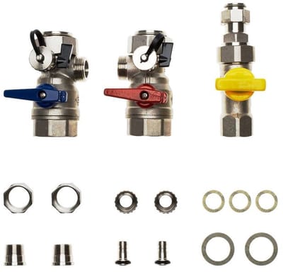 Brötje Afsluitset Gas/Verwarming – Doorlaatvorm DN 25/40, type ADH 25/40, 660532