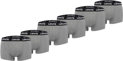 Pack of 6 men's Levis REPEAT LOGO TRUNK shorts underwear pants
