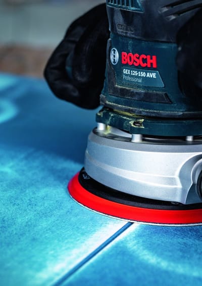 Bosch 50x Expert C470 schuurpapier zonder gaten voor haakse slijp...