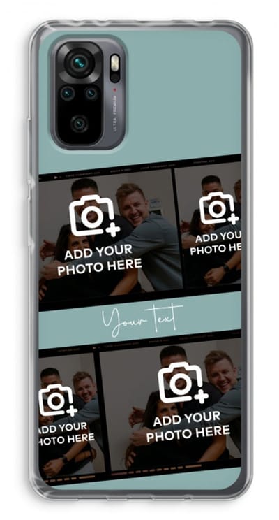 Gepersonaliseerd - Case Company® - Hoesje geschikt voor Xiaomi Redmi Note 10 Pro hoesje - Filmrol N°2 - Soft Cover Telefoonhoesje - Bescherming aan alle Kanten en Schermrand