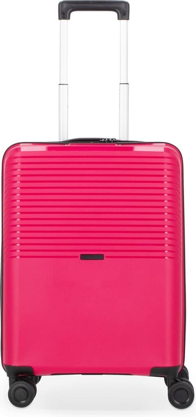 d & n Travel Line 4000 4-wiel cabinewagen 55 cm - Harde bagage - TSA slot - pink