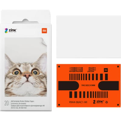Xiaomi TEJ4019GL Zero Ink 26658 Fotopapier 50 x 76 mm 287 g/m² 1 stuk(s) Zelfklevend, Glanzend