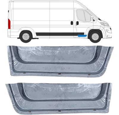 Reparatiepaneel voor deur binnen voor Opel Movano 2021-2026 / Links + Rechts