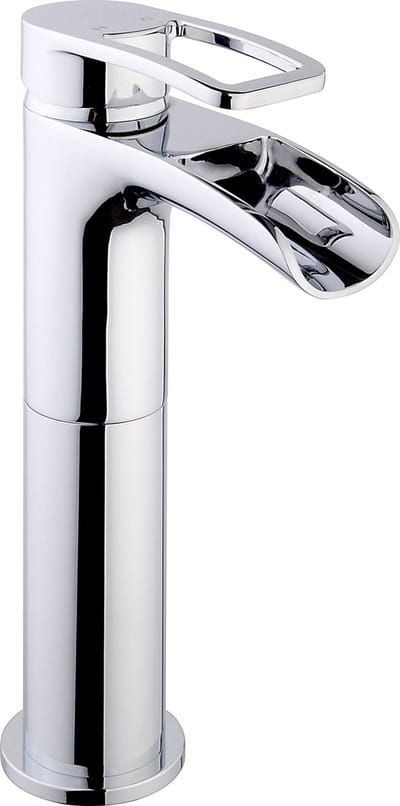 Wiesbaden Alegra XL Wastafel kraan Waterval - Chroom