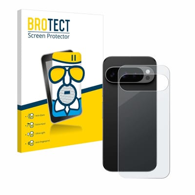 BROTECT - Screenprotector voor Google Pixel 9 Pro (Achterkant) - Folie Beschermfolie Beschermglas matte