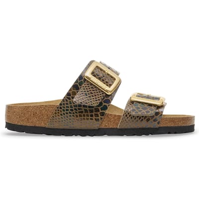 Vrouwelijke sandalen met een gevoerde gesp van synthetisch materiaal Birkenstock Sydney