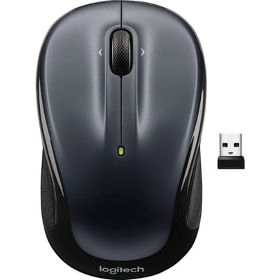 Logitech M325s - Muis - Optisch - 5 knoppen - Zwart