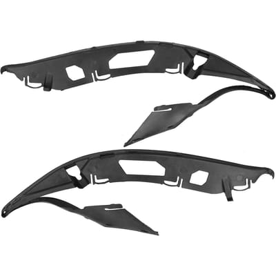 2 pièces Joints de phare supérieur Bande d'étanchéité Gauche Droite 63126934511 Convient pour 525i 528i 530i 545i 550i E60 black