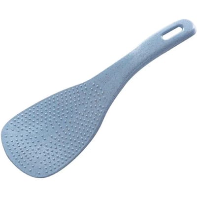 Tarwestro Materiaal Anti-aanbak Rijstlepel Keukengerei Rijstkoker Spatel Keukenaccessoires blauw