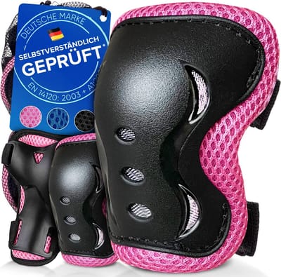 Beschermende accessoires voor inlineskaters / beschermers voor kinderen en volwassenen \ Child protectors - beschermerset voor skateboard, scooter, skaten, rijden, buitensport