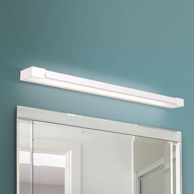 ORION LED spiegellamp Marilyn, wit, gezwenkt 90 cm