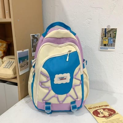 Sac à dos Harajuku pour lycéen coréen, sac à dos léger de grande capacité pour étudiant