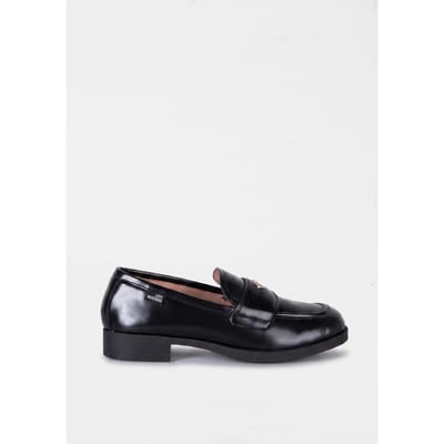 Moschino Goatskin Loafer Black Größe: 36 | Loafer Outlet | Damen | Schwarz