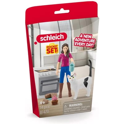 Schleich boerderij speelfiguur Baking Afternoon 81470 kunststof.