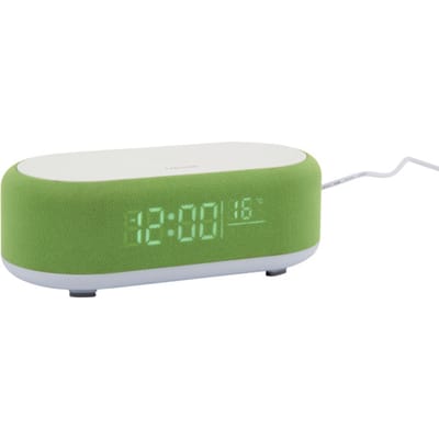 Karlsson wekker vogue w. phone charger and blue tooth helder