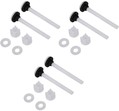 Dailygoods- WC-Watertankschroeven 100 mm - Bevestigingen - Reparatieset - Hoogwaardig Materiaal - Duurzaam - Eenvoudige Installatie - Toiletbevestiging
