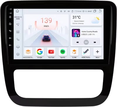 Autoradio met bluetooth - Carplay - Voor VW Volkswagen Scirocco (2008-2013) - Geschikt voor Apple en Android - Stereo - Navigatie - Navigatiesysteem auto - 3GB 32GB