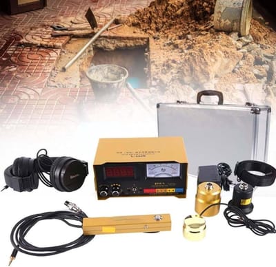 Waterlek Detector - Pijplek Monitor - Ondergrondse Opsporing - Digitale Display - 3 Meter Diep - Zwart