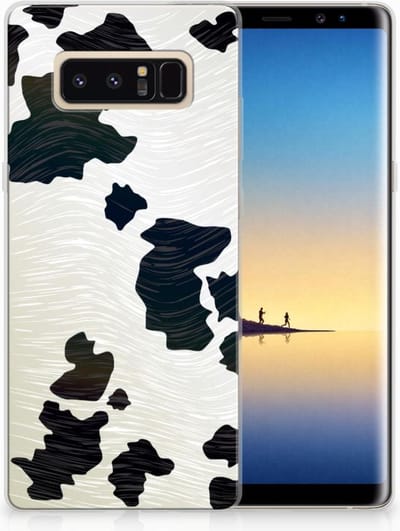 Samsung Galaxy Note 8 TPU Hoesje Koeienvlekken