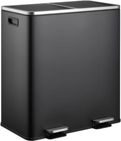 CLGP® Prullenbak 60L - Afvalbak 60L - Pedaalemmer