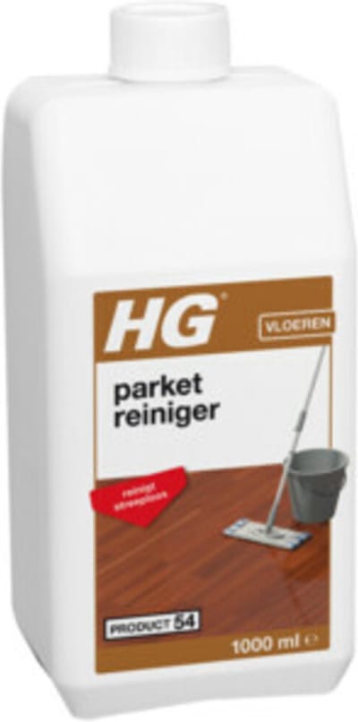 HG Parketreiniger Vloer Polish Cleaner - 6 x 1 liter - Voordeelverpakking