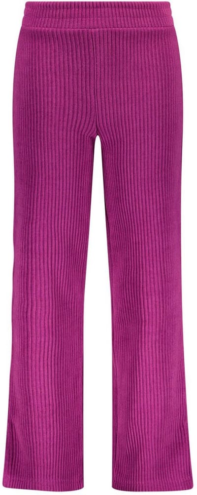B.Nosy - Meisjes broek rib - Febe - Viola - Maat 158/164