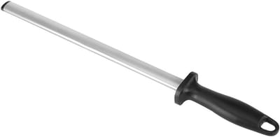 SnelShoppen - 12 Inch Draagbare Keukenmes Slijper Stick - 600 Grit Slijpstalen voor Ergonomisch Handvat - Geschikt voor Keuken, Jacht en Thuisgebruik