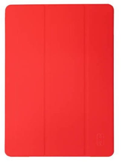 MYWAY, Hoesje geschikt voor iPad Pro 12.9 inch 2022 - Folio Polybag met Multi-hoek Standaard, Rood