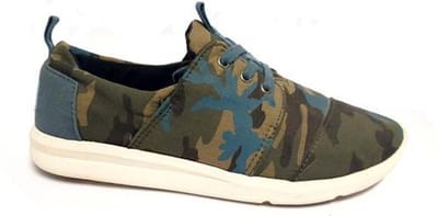 Toms Del Rey Sneaker Dames 10006300 Camo Canvas Printed Maat 37
