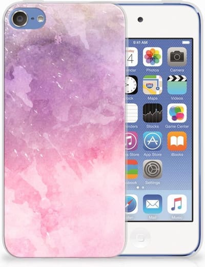 Hoesje maken Apple iPod Touch 5 | 6 Pink Purple Paint