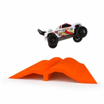 YUOM. RC Jump Ramp – 25 x 25 cm – RC Schans voor RC Auto’s – Offroad Jump Ramp – Oranje