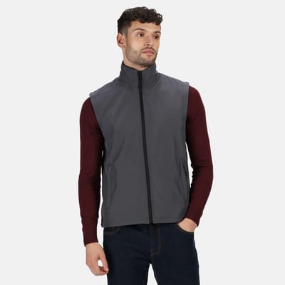 Regatta Professionele Heren Klassieke Lichtgewicht Softshell Bodywarmer (Afdichting Grijs)