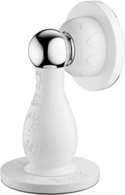 magnetische deurstoppers - Geen boren nodig - Deur- en muurbeschermende pads - Siliconen deurstoppers - 5*5*9,5 cm - Voor installatie aan de onderkant van een huisdeur om deuren open te houden - Wit