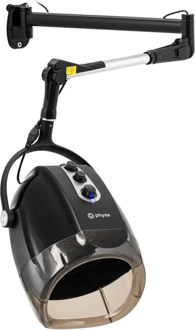 physa Haardroger - wandmontage - met ionenfunctie - 1000 W - 70 °C 10040804