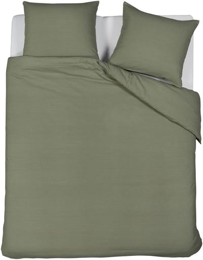 Beddinghouse Summer dekbedovertrek - Effen - Tweepersoons - 200x200/220 - Green