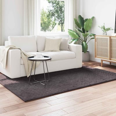 vidaXL - Vloerkleden - Rechthoekig - SIROLO - Antraciet - 170 - x - 120 - cm - Polyester