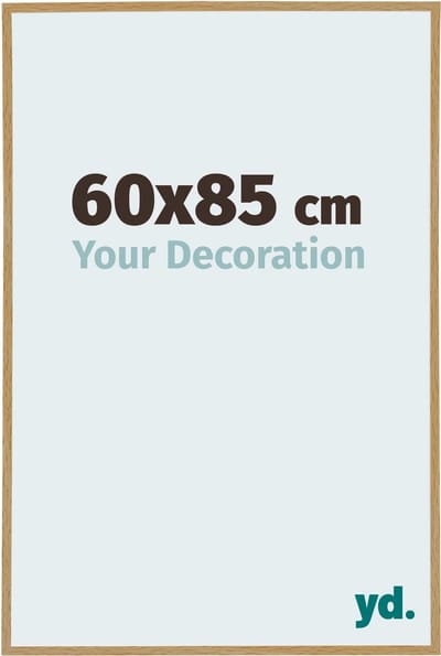 Your Decoration - Fotolijst 60x85 cm - Kunststof - Beuken Licht - Evry
