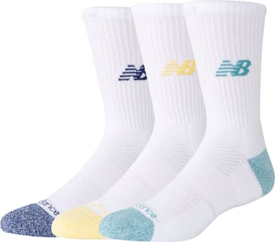 New Balance Active Crew Socks 3 Pack Unisex Sportsokken - ASSORTED COLORS